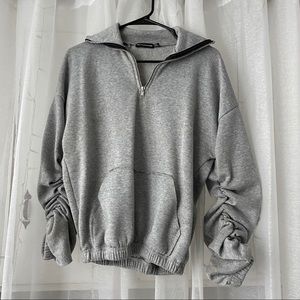 Pretty little thing half zip up sweater
